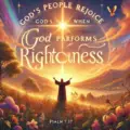 The Symphony of Righteousness: A Joyful Tune